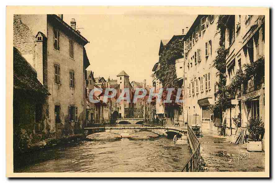 CPA La Douce France Annecy Haute savoie Voeux Quartier 