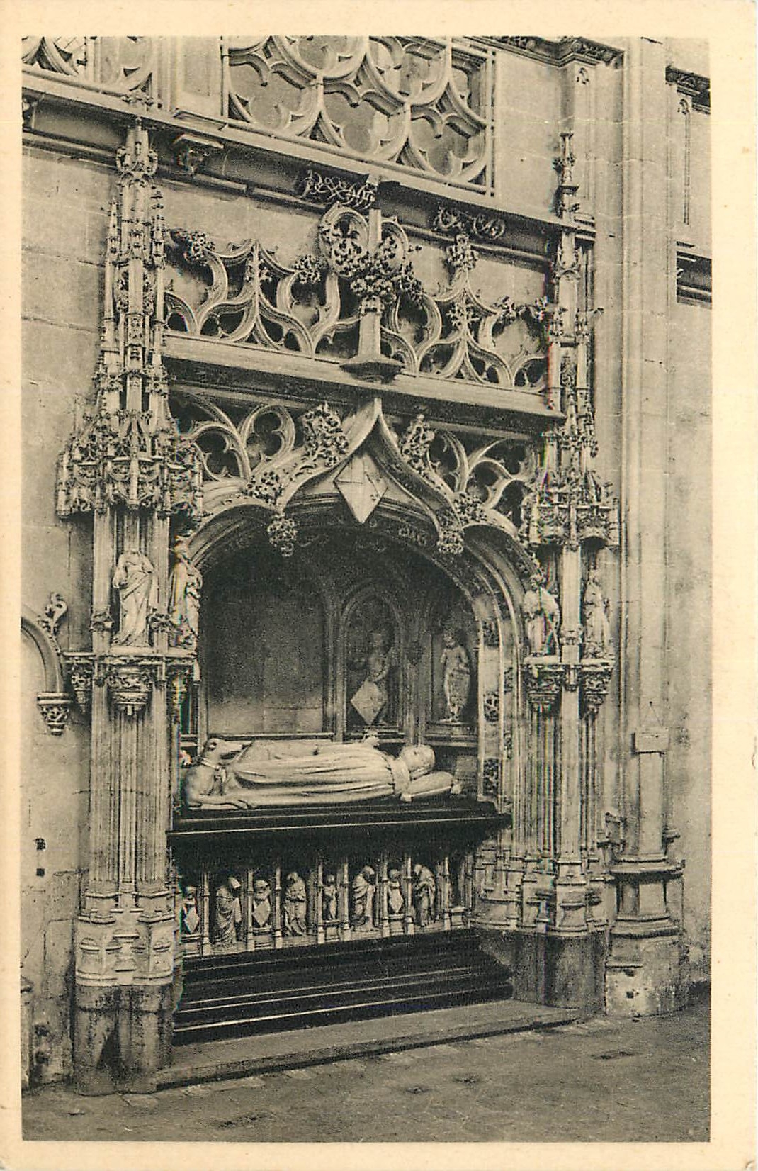 CPA Eglise de Brou Ain Tombeau de Marguerite de Bourbon 
