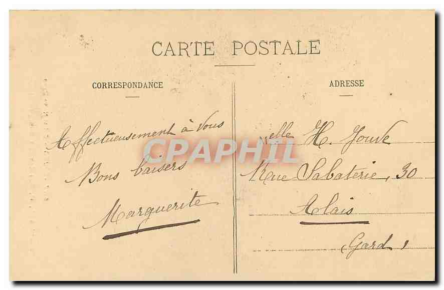 Bourg-en-Bresse - Kirche Notre-Dame — B. Ferrand, Verleger, 41, Hauptstraße, Bourg (Ain) — Rückseite