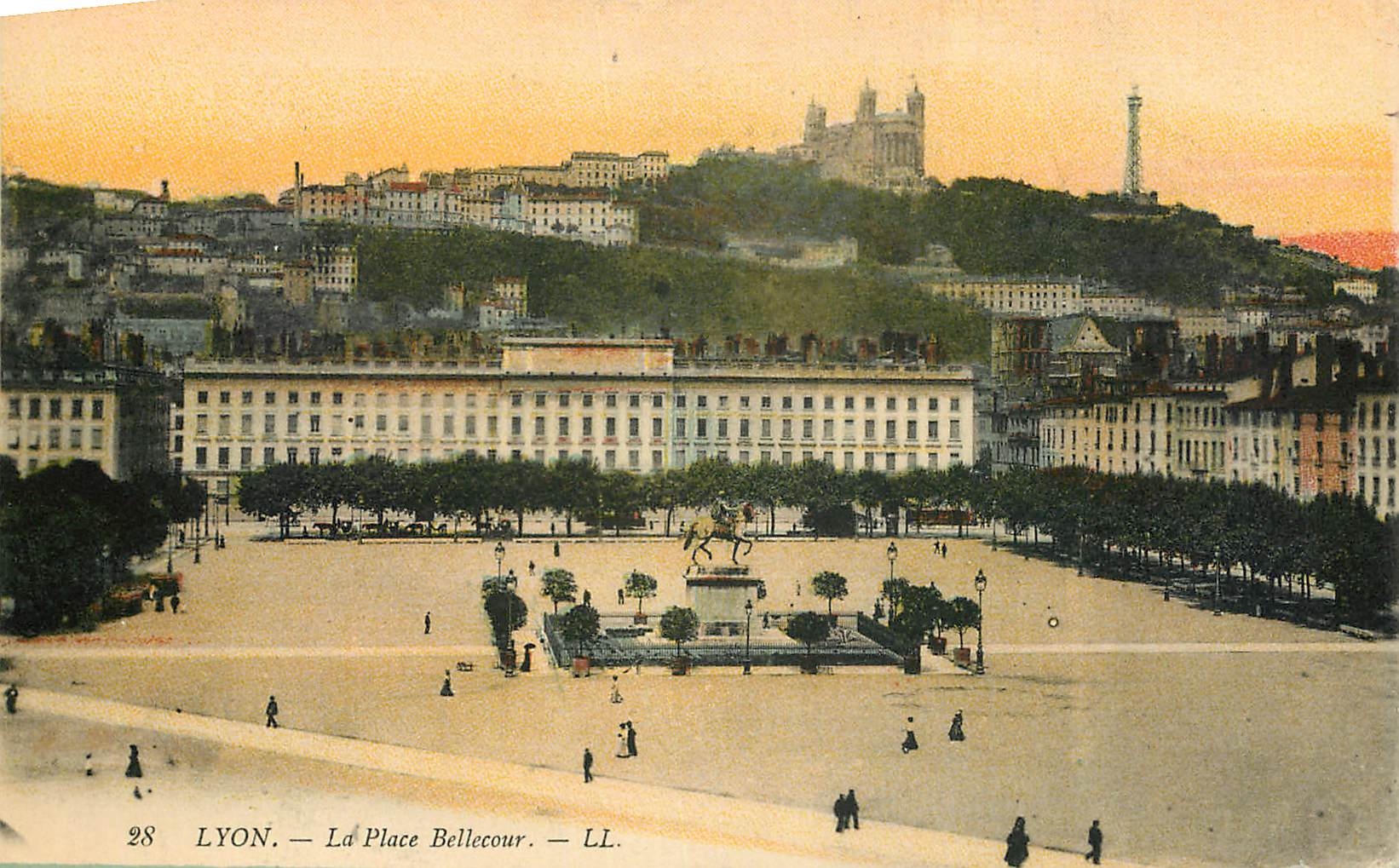 CPA Lyon La Place Bellecour 