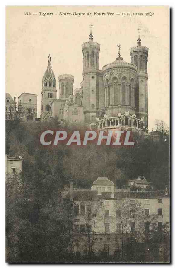 CPA Lyon Notre Damr de Fourviere 