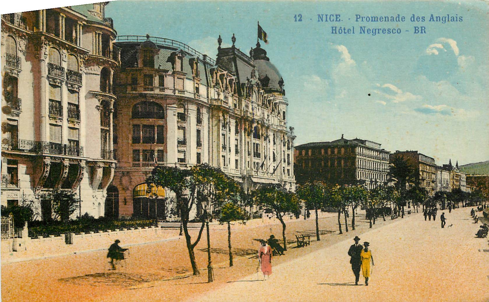 CPA Nice Promenade des Anglais Hotel Negresco 