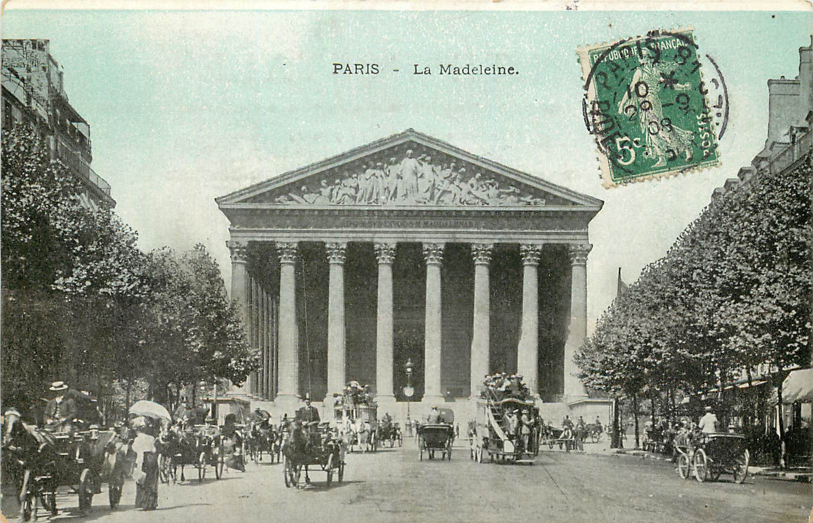 CPA Paris La Madeleine 