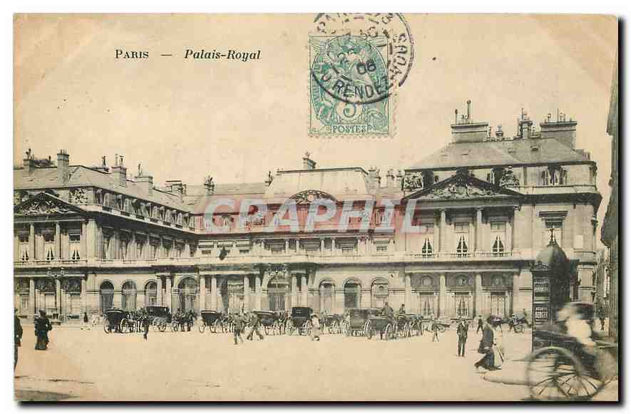 CPA Paris Palais Royal 