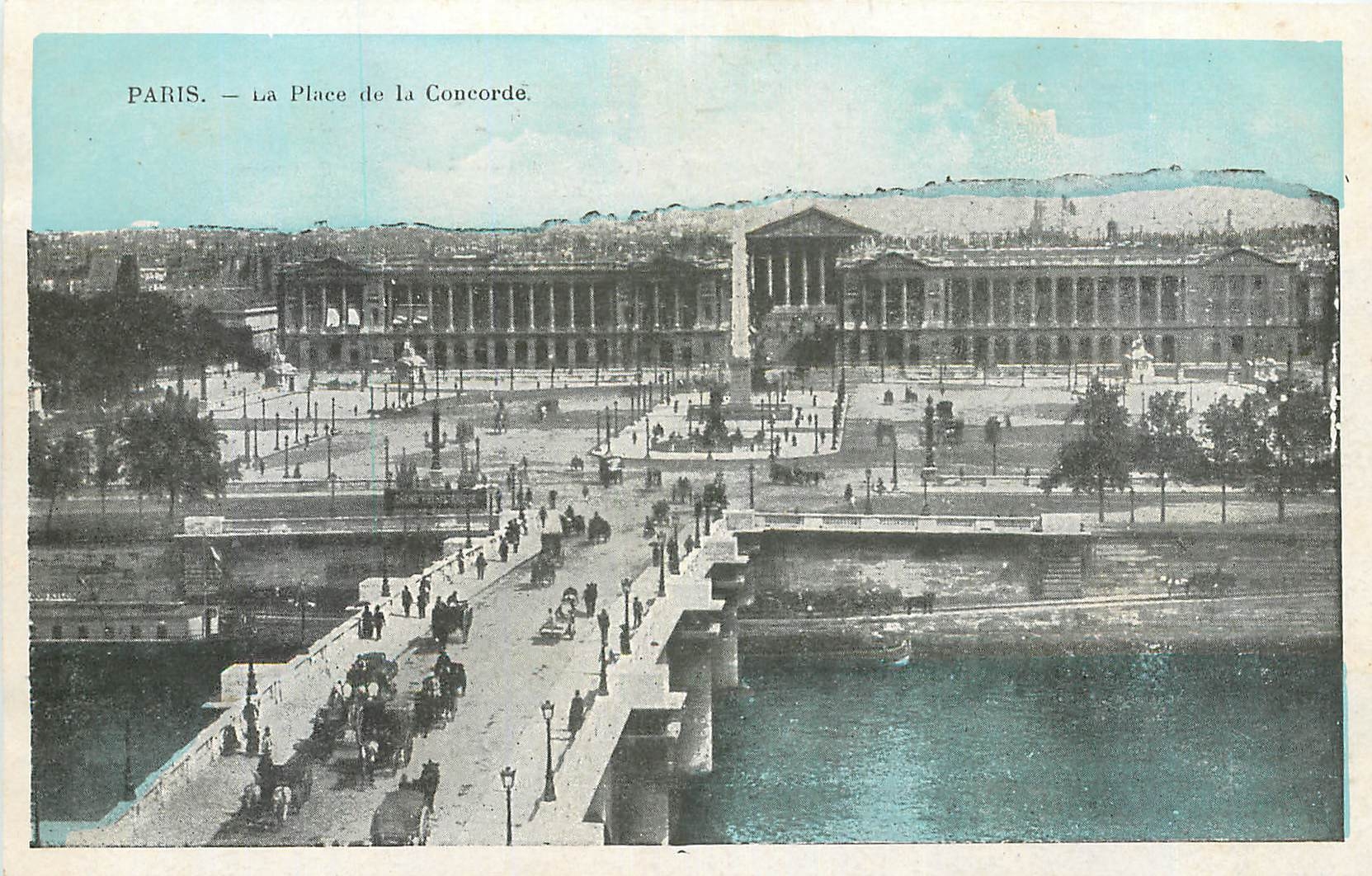 CPA Paris La Place de la Concorde 