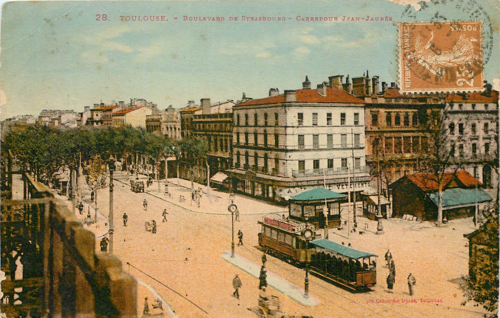 Toulouse - Boulevard de Strasbourg - Carrefour Jean-Jaurès
