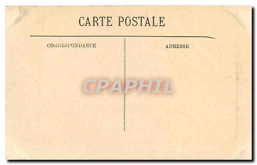 CPA Lourdes Le Chateau Fort  — Verso