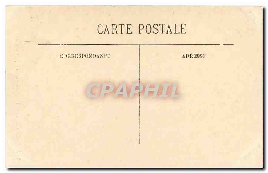 CPA Env de Cauterets Le Pont d'Espagne  — Rückseite