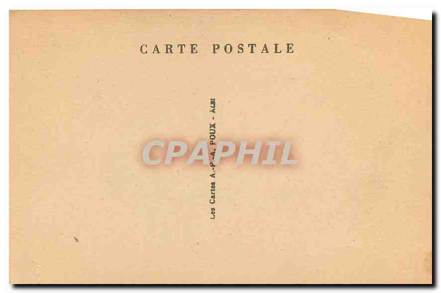 CPA La Haute Garonne Illustree Luchon Superbagneres La Table d'Orientation et l'Hotel  — Rückseite
