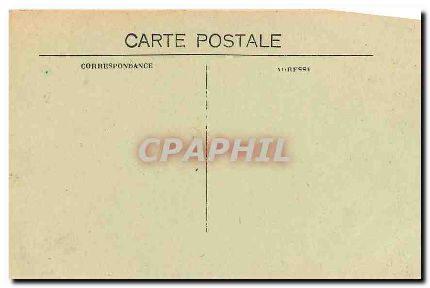 CPA Lourdes La Gare du Funiculaire du Pic du Jer  — Verso