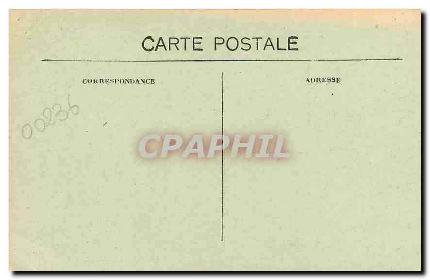CPA Cauterets Les Hautes Cimes vues du Sommet de l'Ardiden  — Verso