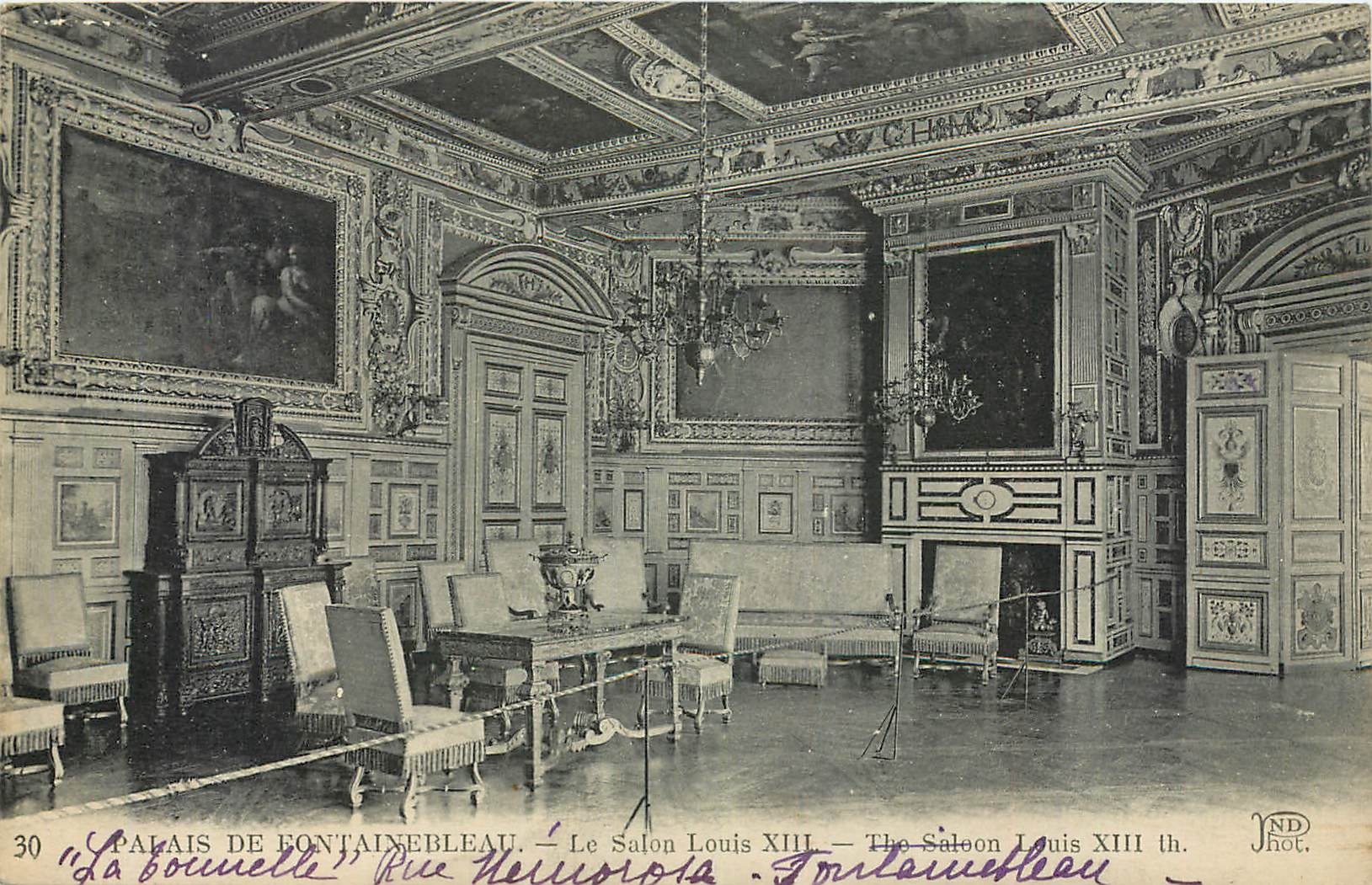 Palast von Fontainebleau — Der Louis XIII. Saal — Der Saal Louis XIII.