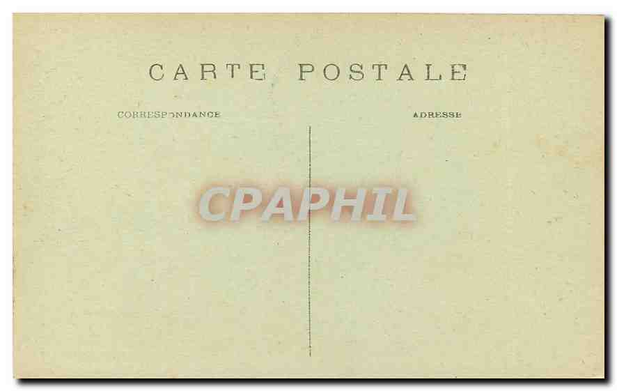 Palais de FONTAINEBLEAU — La Grotte des Pins (Jardin Anglais) — n°15 — Verso