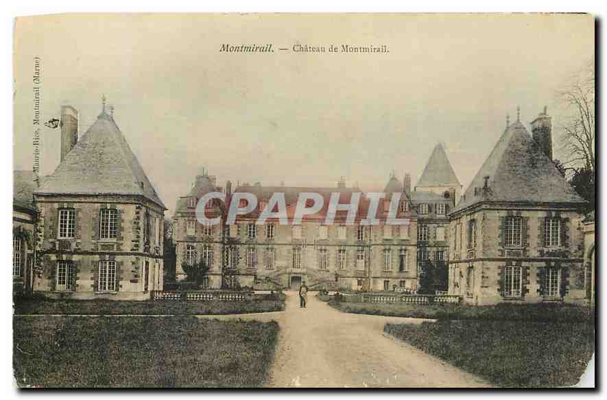 CPA Montmirail Chateau de Montmirail 