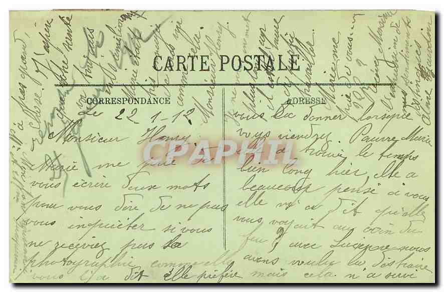 CPA Tours Le Cloitre de la Psalette  — Rückseite