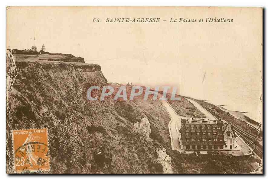 CPA Saine Adresse La Falaise et l'Hotellerie 