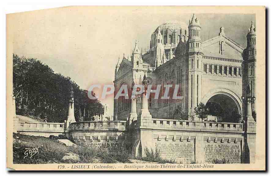 Lisieux (Calvados) — Basilique Sainte-Thérèse-de-l'Enfant-Jésus — Édition Gaby, n°179
