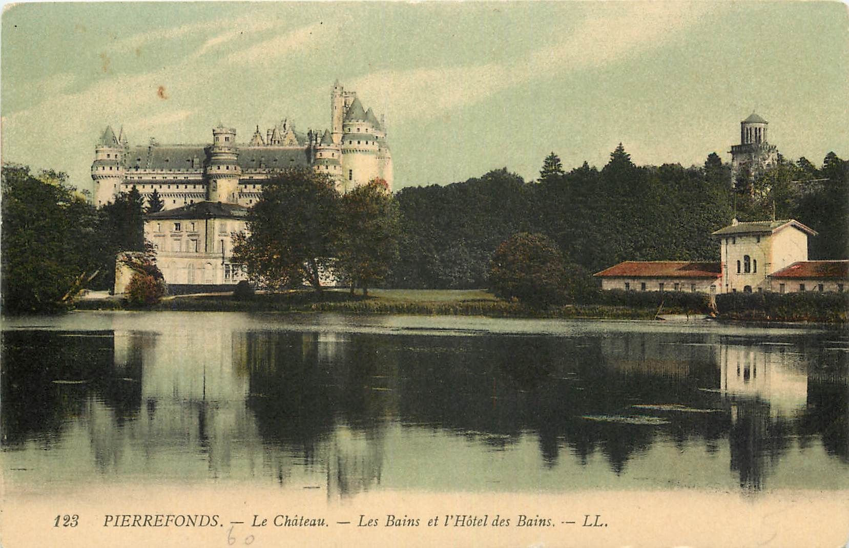 PierreFonds — Le Château, Les Bains et l'Hôtel des Bains — LL.