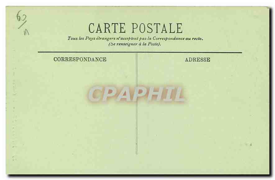 CPA Pierrefonds Le Chateau Salle des Chevaliers  — Rückseite