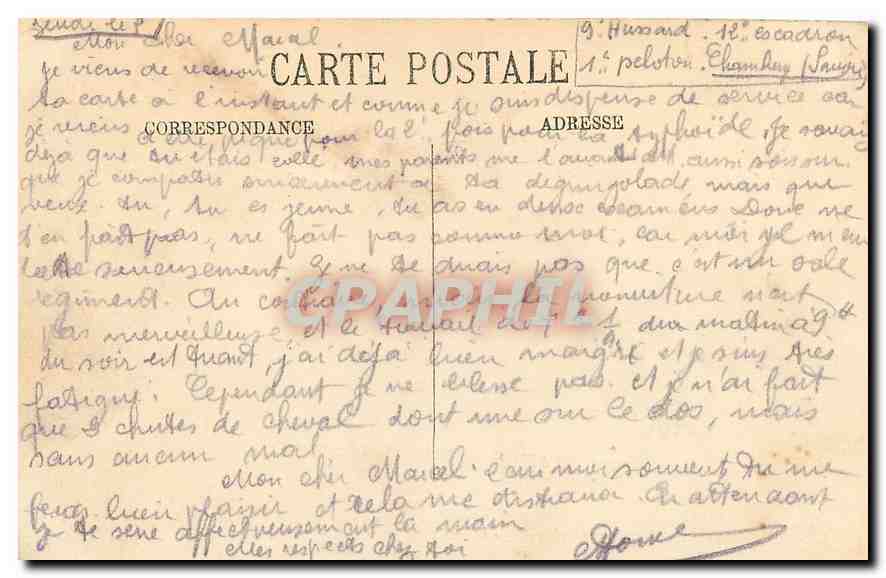 CPA Chambery Vue generale et le Nivelet  — Rückseite