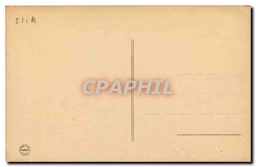 CPA Reims Fort de la Pompelle Rempart Sud Ouest Militaria — Back