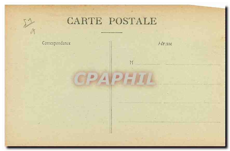 CPA La Pompelle Versant Sud et la Tranchee d'Avignon  — Rückseite