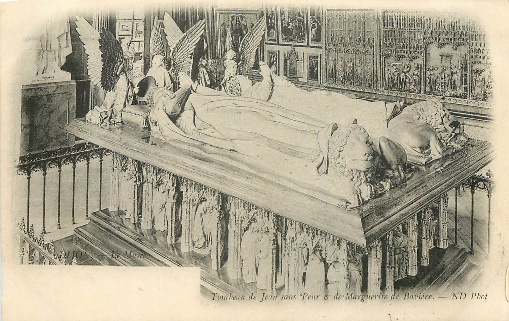 CPA Tombeau de Jean sans Peur et de Marguerite de Baviere 