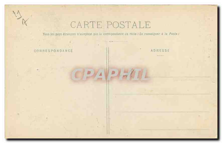 CPA Dijon Jacquemart Horloge de l'Eglise Notre Dame  — Verso