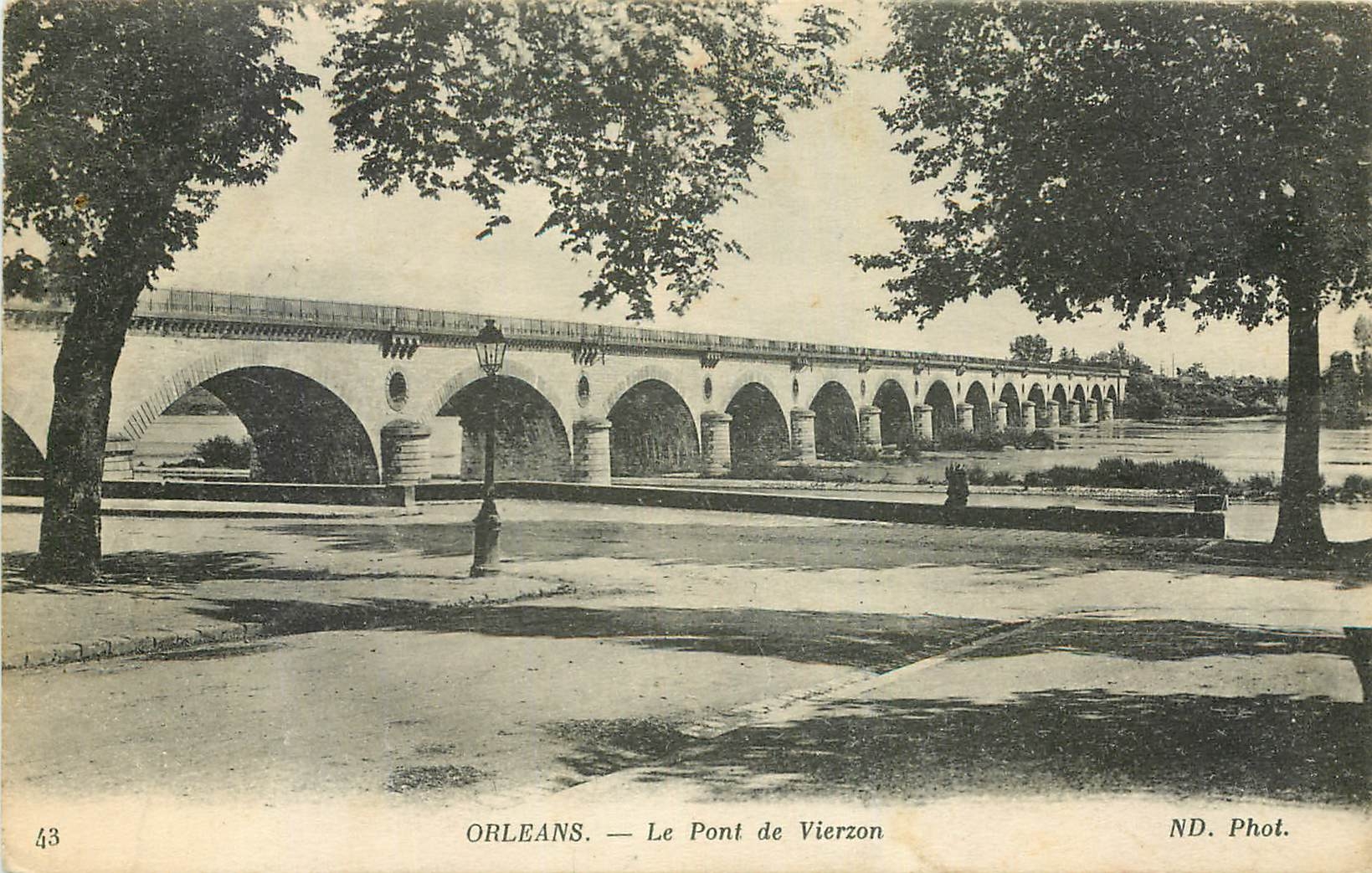 CPA Orleans Le Pont de Vierzon 
