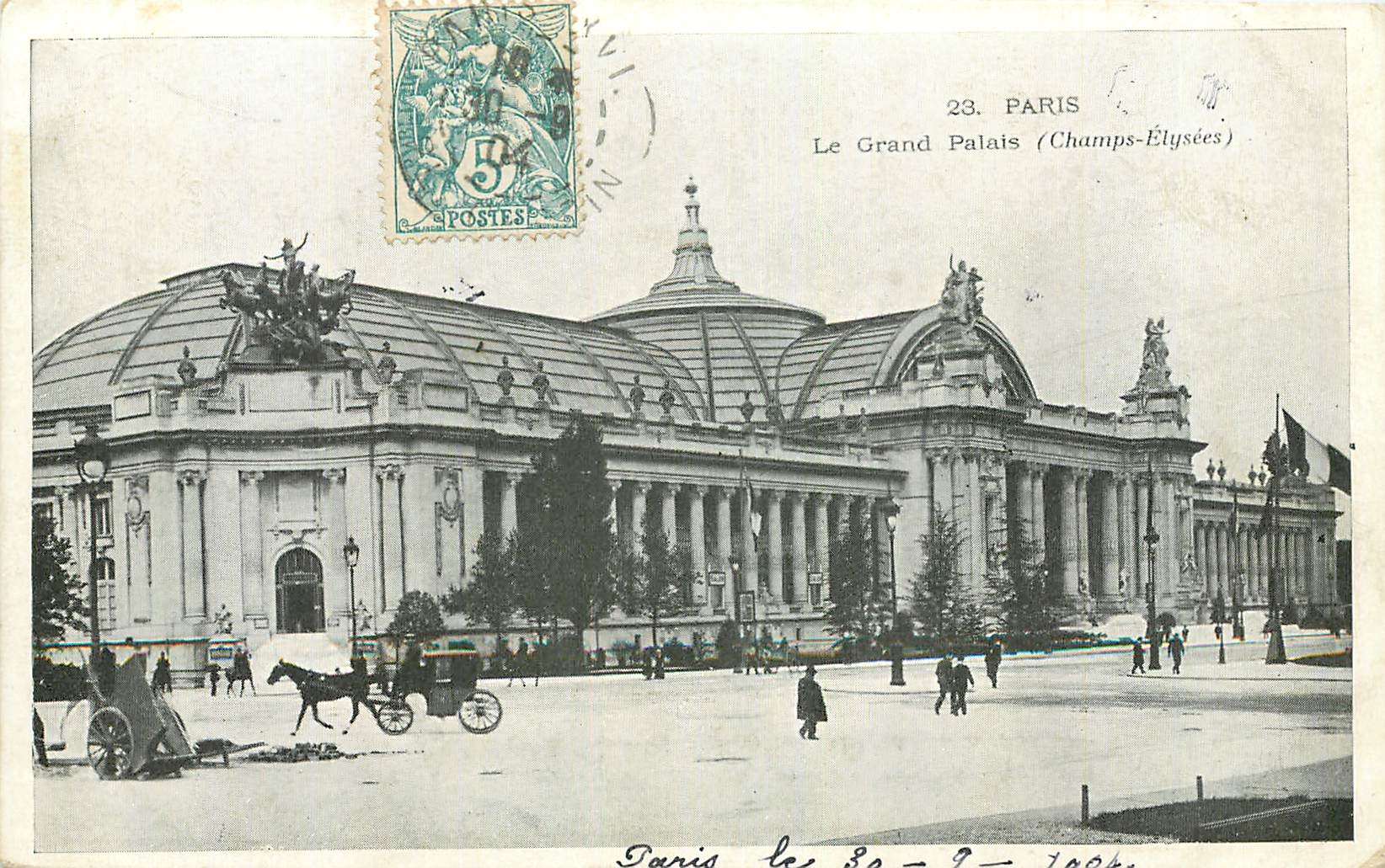 CPA Paris Le Grand Palais Champs Elysees