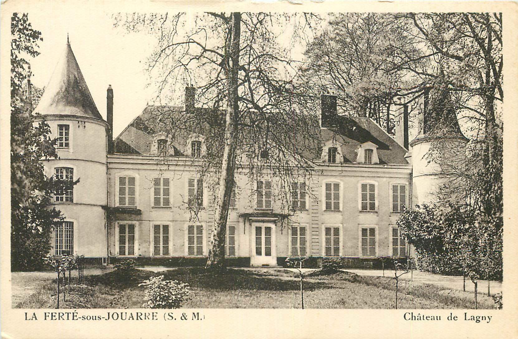 CPA La Ferte sous Jouarre S & M Chateau de Lagny 