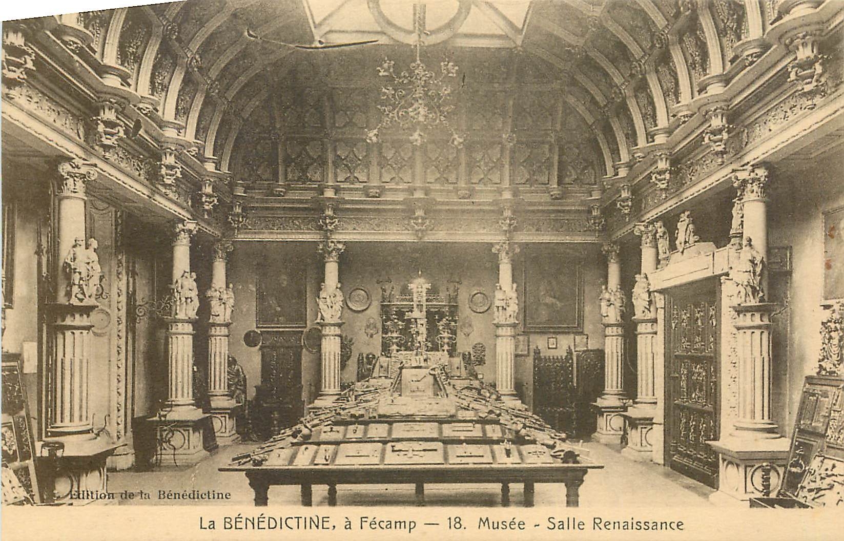 CPA La Benedictine a Fecamp Musee Salle Renaissance 