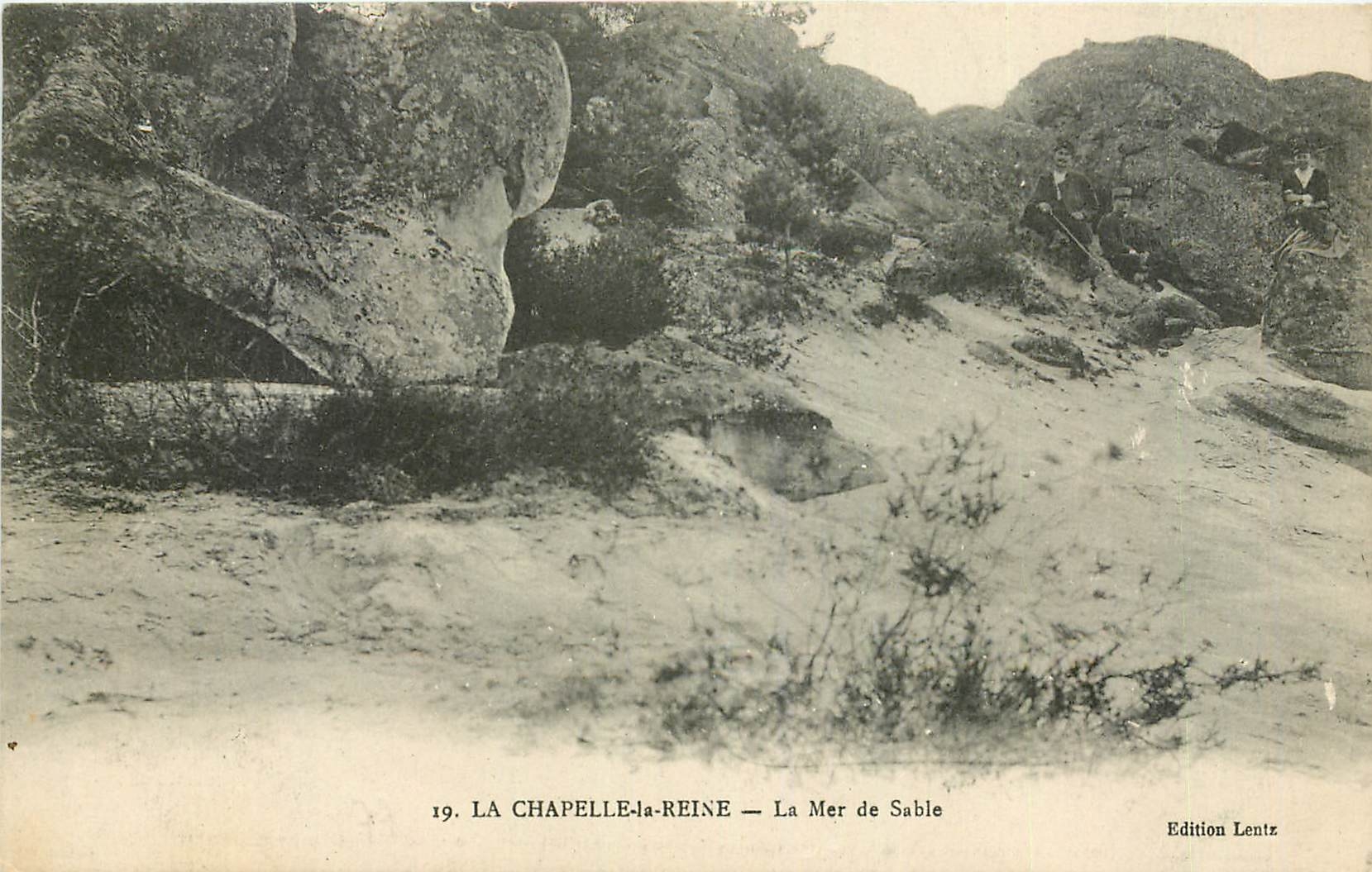 CPA La Chapelle la Reine La Mer de Sable 