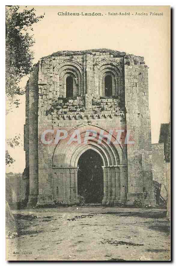 CPA Chateau Landon Saint Andre Ancien Prieure 