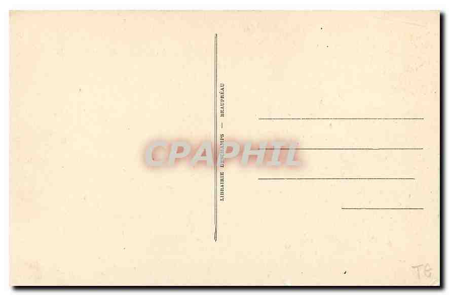 CPA Le Fief Sauvin M et L Grotte de la Gabardiere  — Back