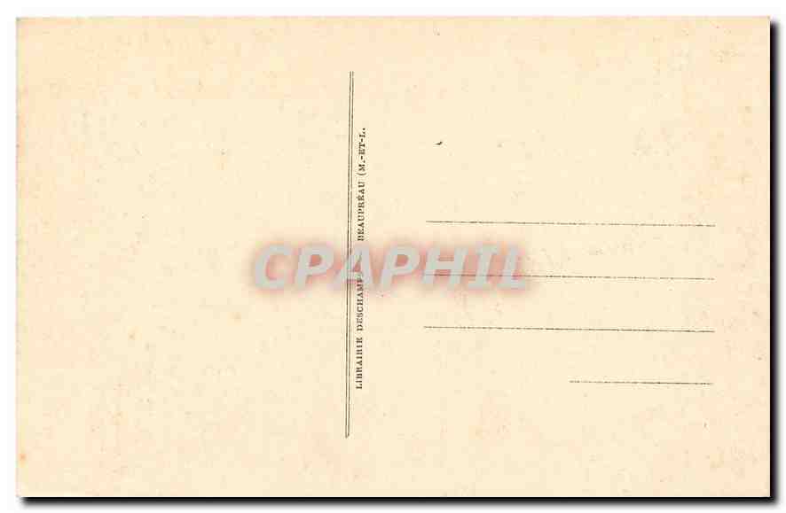CPA Le Fief Sauvin M et L Saint Joseph de la Gabardiere  — Back
