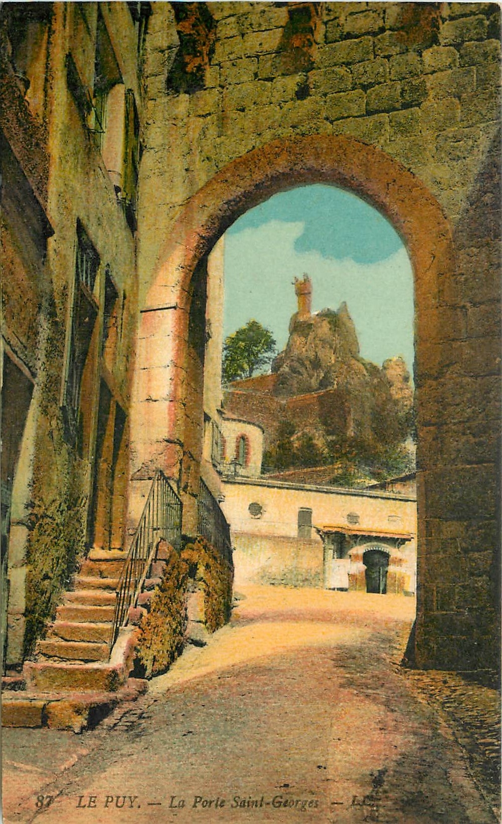 CPA Le Puy La Porte Saint Georges 