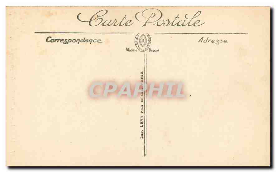 CPA Le Puy La Porte Saint Georges  — Back