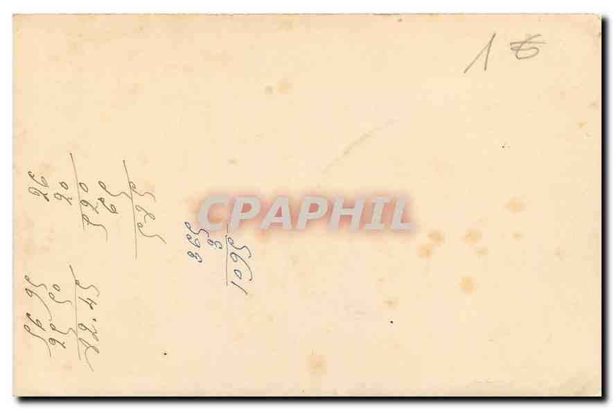 Carton d'invitation Louis Duchesne Diner Salons Marguery Epinay sur Seine Boulevard de Magenta Paris — Rückseite