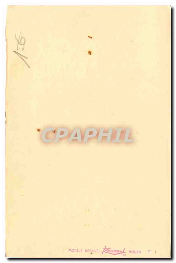 CPA Etre Homme Saint Exupery — Rückseite