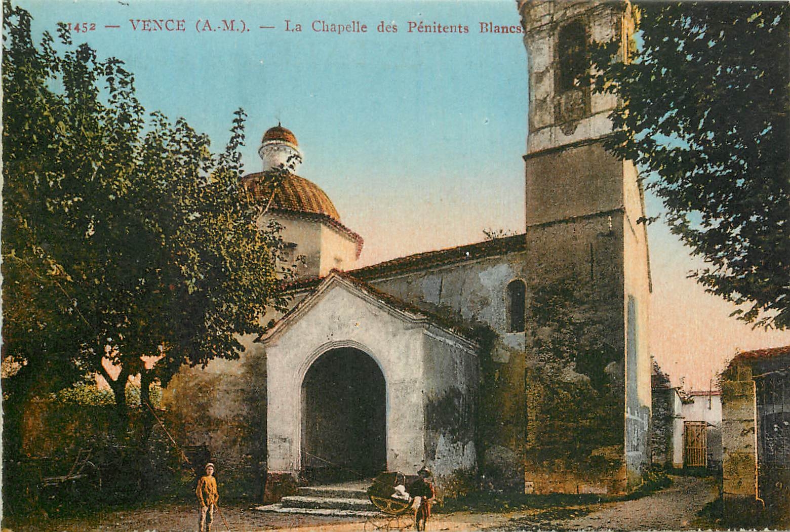 CPA Vence A M La Chapelle des Penitents Blanches 
