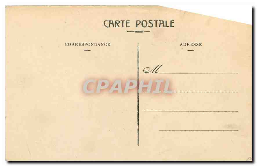 CPA Lyon La Prefecture du Rhone  — Verso