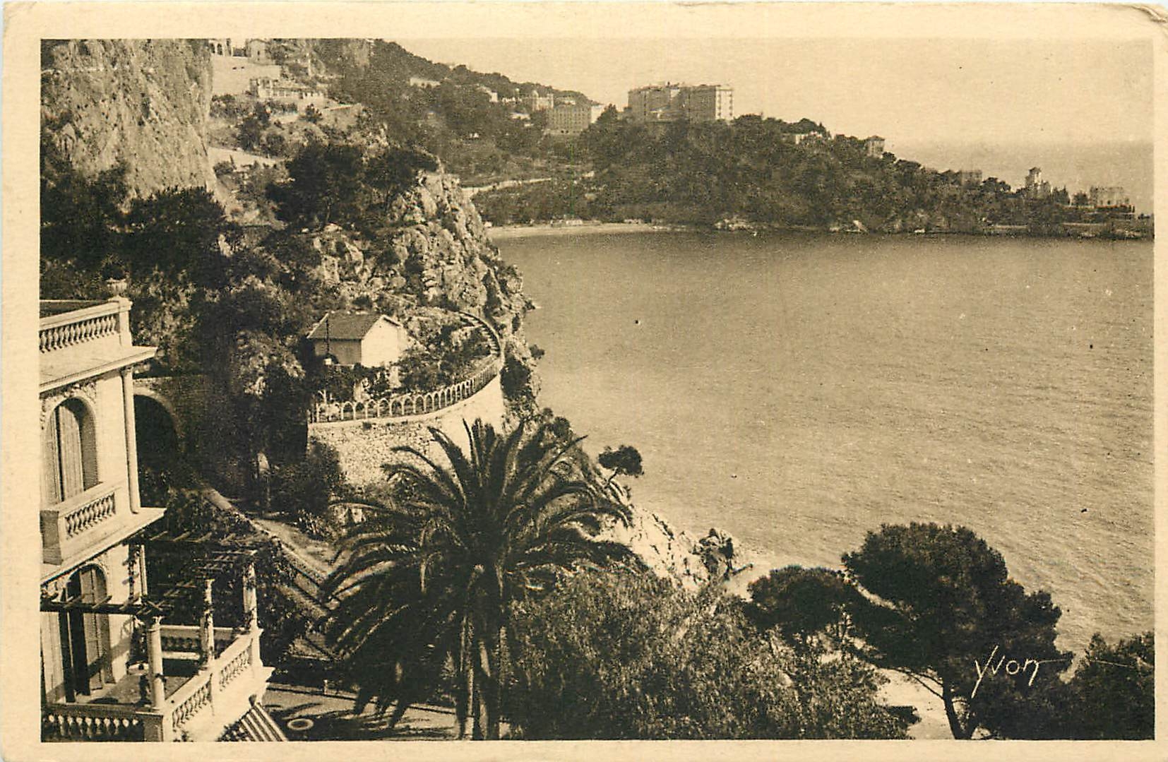 CPA La Douce France Cote d'Azur Beaulieu Alpes Maritimes 