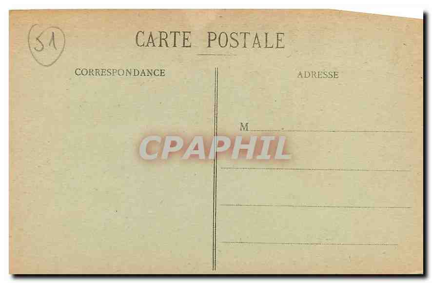 CPA Doulieu dans les ruines de l'Eglise Militaria — Rückseite