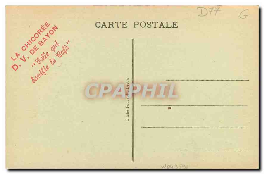 CPA Environs de Montereau Seine et Marne Cannes Ecluse Barrage et Pont suspendu  — Rückseite