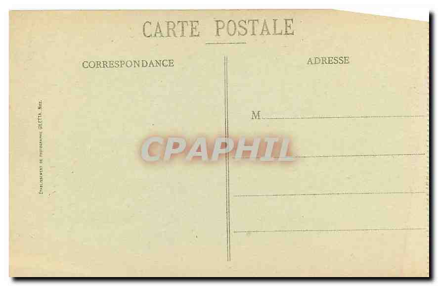 CPA Ligne du Sud de la France Viaduc du loup entree des Gorges  — Rückseite