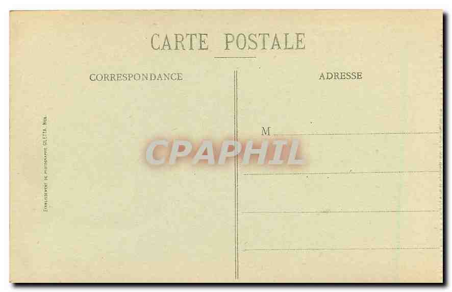 CPA Ligne du Sud de la France A M defile des Gorges du loup et entree du Tunnel  — Rückseite