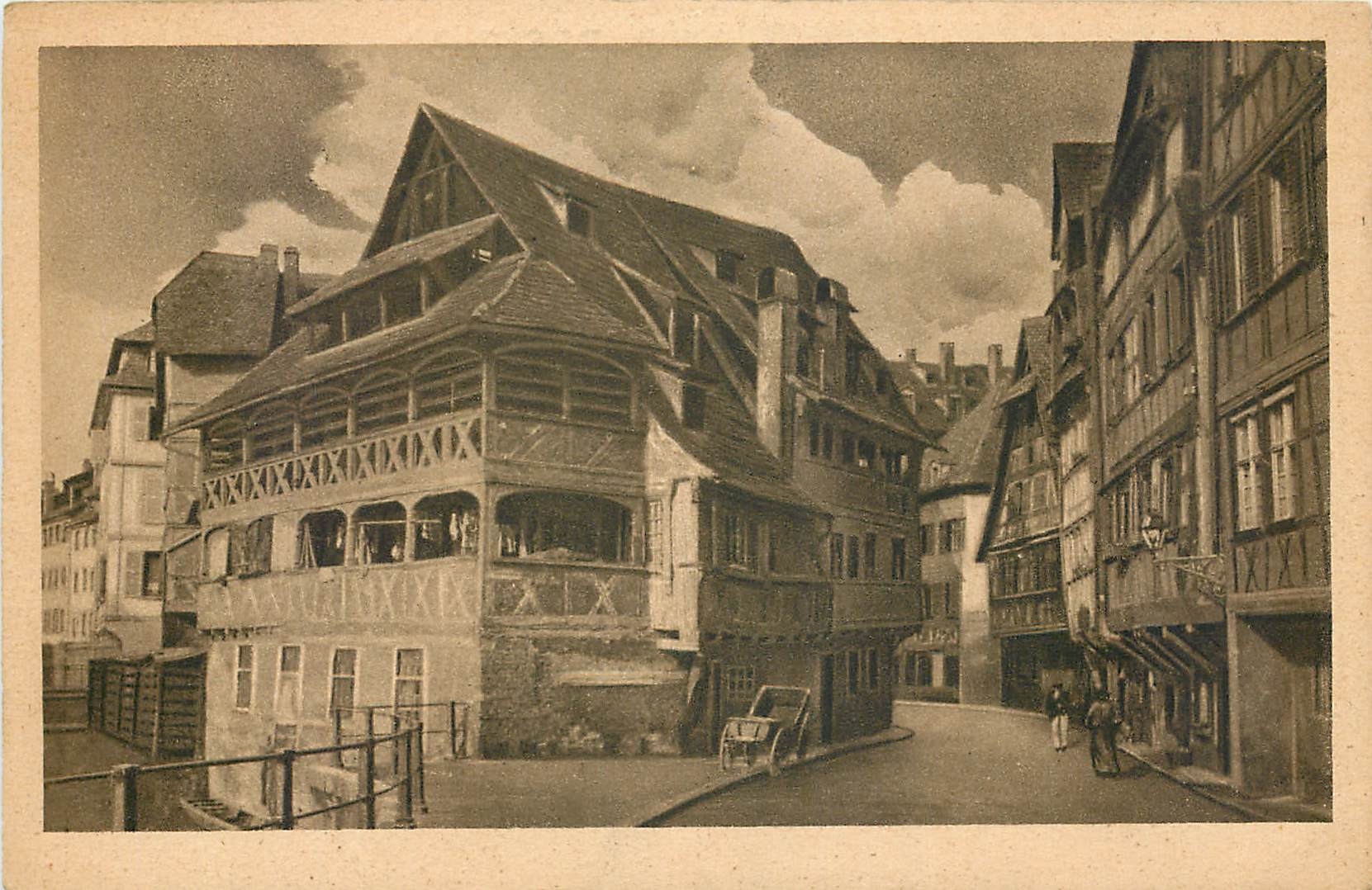 CPA Strasbourg bain des plantes 