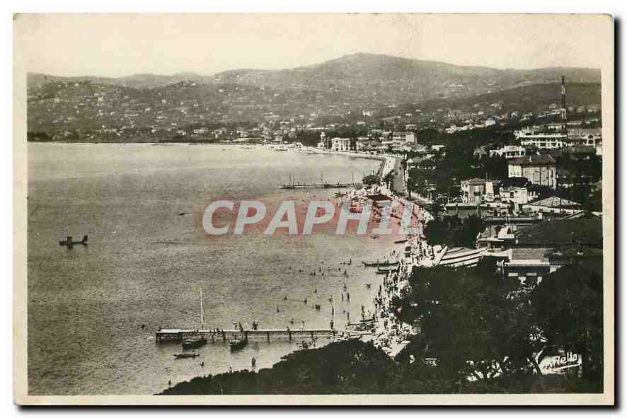 CPA Juan les Pins vue generale 