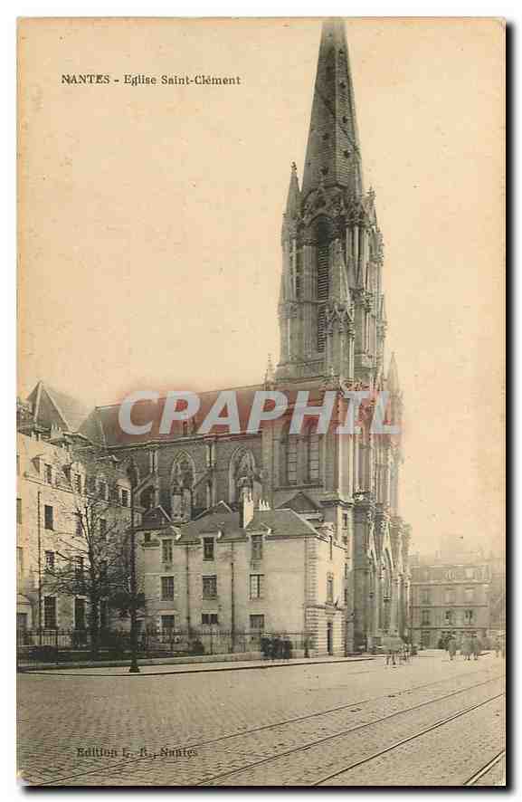 CPA Nantes Eglise Saint Clement 